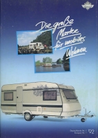 Hobby Wohnwagen Programm 1992