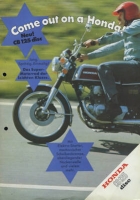 Honda CB 125 brochure ca. 1976