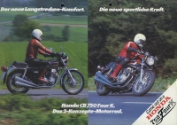 Honda CB 750 Four K brochure ca. 1977