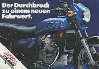 Honda CX 500 brochure ca. 1978