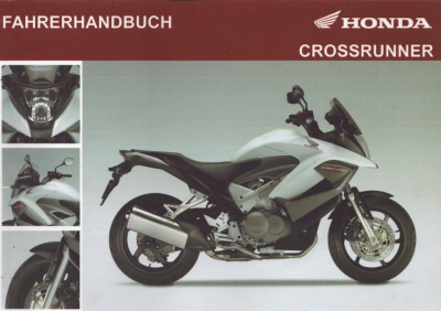 Honda Crossrunner 782ccm Bedienungsanleitung 2011