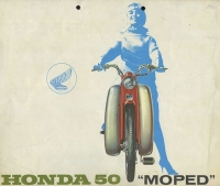 Honda 50 Prospekt 1960er Jahre