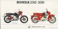 Honda 250 300 brochure 1962