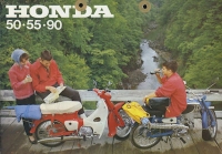 Honda 50. 55. 90 Prospekt 1963