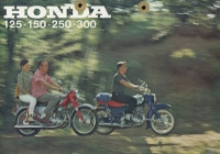 Honda 125. 150. 250. 300 Prospekt 1963