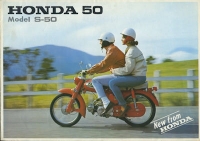 Honda S 50 brochure ca. 1966