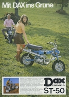 Honda Dax ST 50 Prospekt ca. 1970