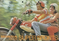 Honda CB 125 Super Sports brochure ca. 1970