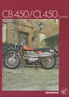 Honda CB 450 / CL 450 Prospekt ca. 1970