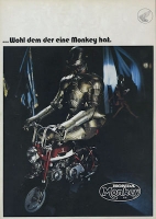 Honda Monkey Prospekt ca. 1971