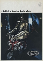 Honda Monkey brochure ca. 1971