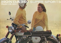 Honda CB 350 Super Sports brochure ca. 1971