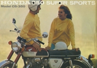 Honda CB 350 Super Sports brochure ca. 1971