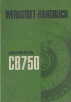 Honda CB 750 repair manual 1971