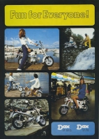 Honda Dax ST 50 G + ST 70 brochure ca. 1972