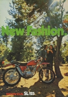 Honda SL 125 brochure ca. 1972