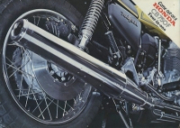 Honda CB 750 F four in one Prospekt ca. 1974