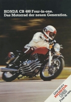 Honda CB 400 4-1 brochure ca. 1976