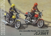 Honda CJ 250 T brochure ca. 1977