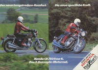 Honda CB 750 Four K brochure ca. 1977