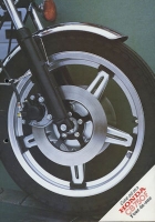 Honda CB 750 F four in one brochure ca. 1977