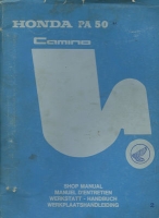 Honda PA 50 Camino repair manual 1970s