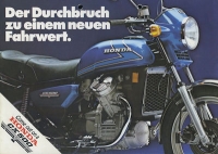 Honda CX 500 brochure ca. 1978