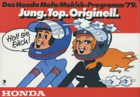 Honda program Mofa u. Mokick 1979