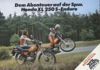 Honda XL 250 S Prospekt ca. 1979