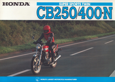 Honda CB 250 / 400 N Prospekt ca. 1979