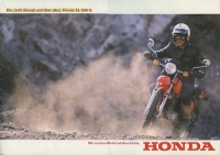 Honda XL 500 S Prospekt 1980