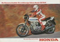 Honda CB 750 F brochure 1980