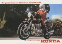 Honda CB 750 K brochure 1981