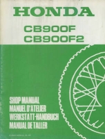 Honda CB 900 F / F2 repair manual 1981