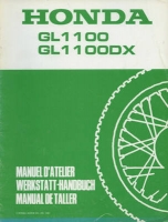 Honda GL 1100 / DX repair manual 1981