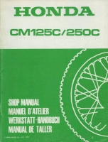 Honda CM 125 / 250 C repair manual 1982