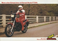 Honda FT 500 brochure 1982