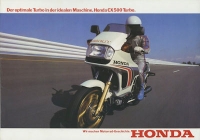 Honda CX 500 Turbo brochure 1982