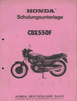 Honda CBX 550 F repair manual 1982