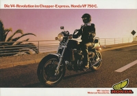 Honda VF 750 C brochure 1982