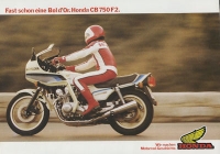 Honda CB 750 F2 brochure 1982