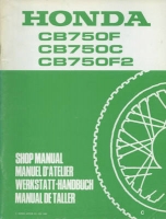 Honda CB 750 F / C / F2 repair manual 1982