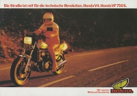 Honda VF 750 S brochure 1982