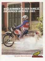 Honda 50 - 80 ccm program 1983