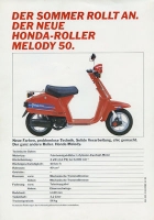 Honda Melody 50 brochure 10.1983