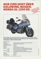 Honda GL 1200 DX Prospekt 10.1983