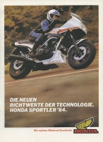 Honda Sportler program 1984