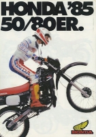 Honda 50 - 80 ccm program 1985