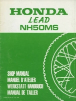 Honda Lead NH 50 MS (G-Type) repair manual 1985