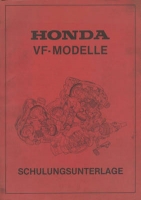 Honda VF 750 Training documents 1985